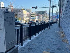 FENSUM 3231 LED_다사 달구벌대로 보행환경 개선사업-디자인형울타리_241113