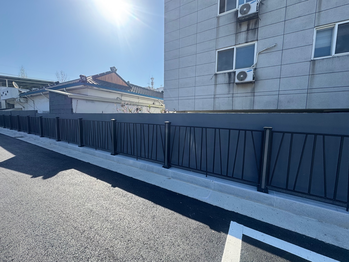 FENSUM 1335_논공 남2리 마을공영주차장 조성공사-디자인형울타리_250415